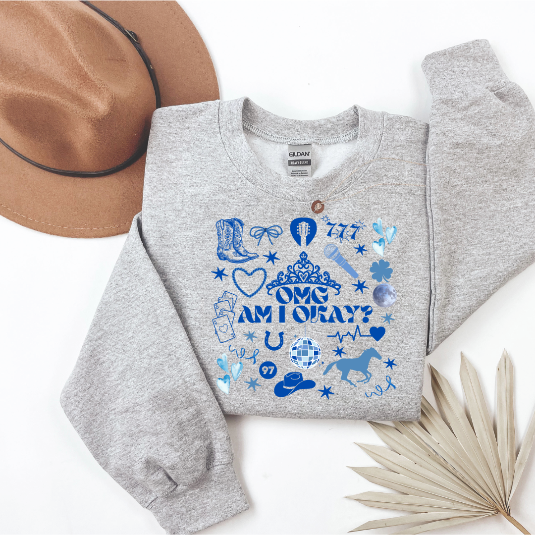 OMG AM I OKAY CREWNECK