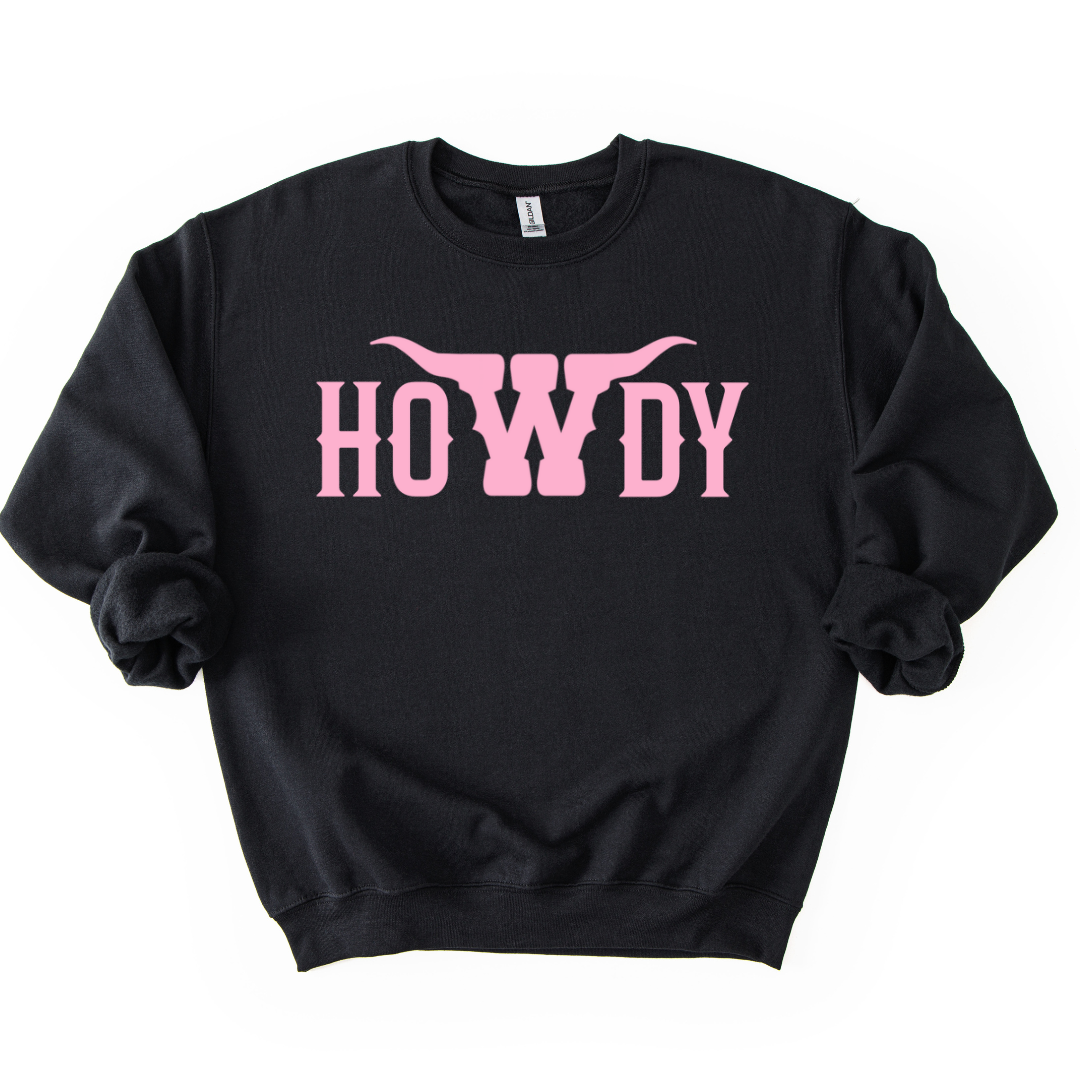 LONGHORN HOWDY CREWNECK