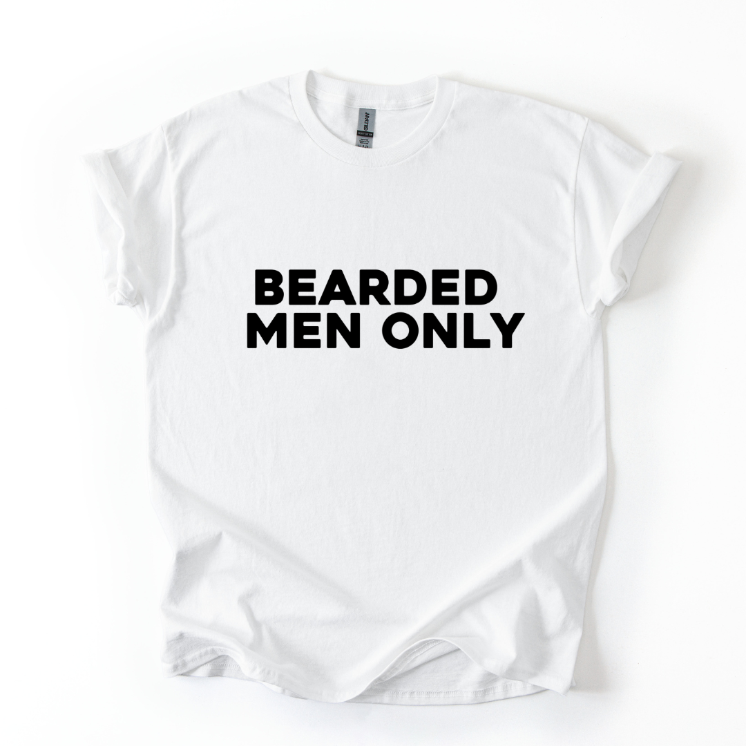 BEARDED MEN ONLY TSHIRT