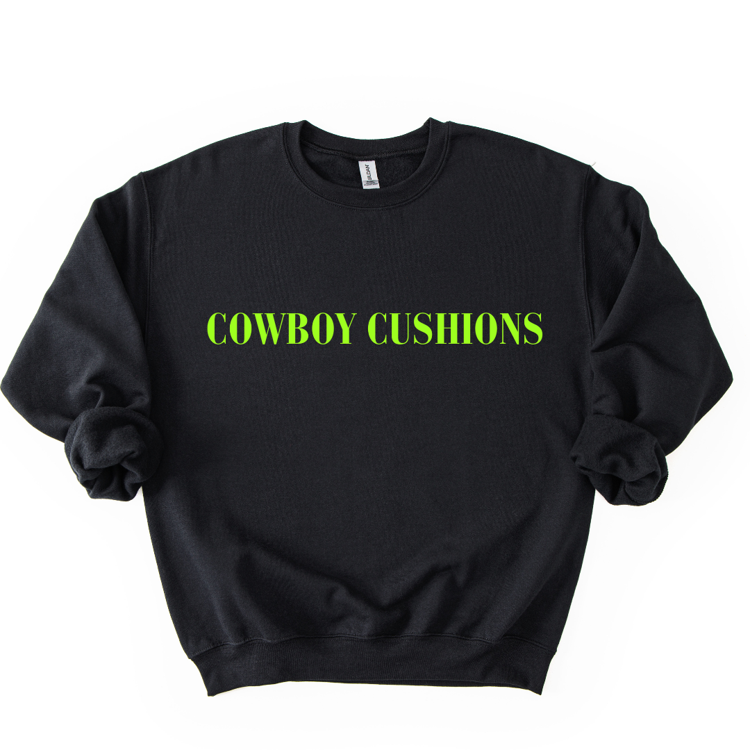 SPOOKY COWBOY CUSHIONS *LIMITED EDITION* CREWNECK