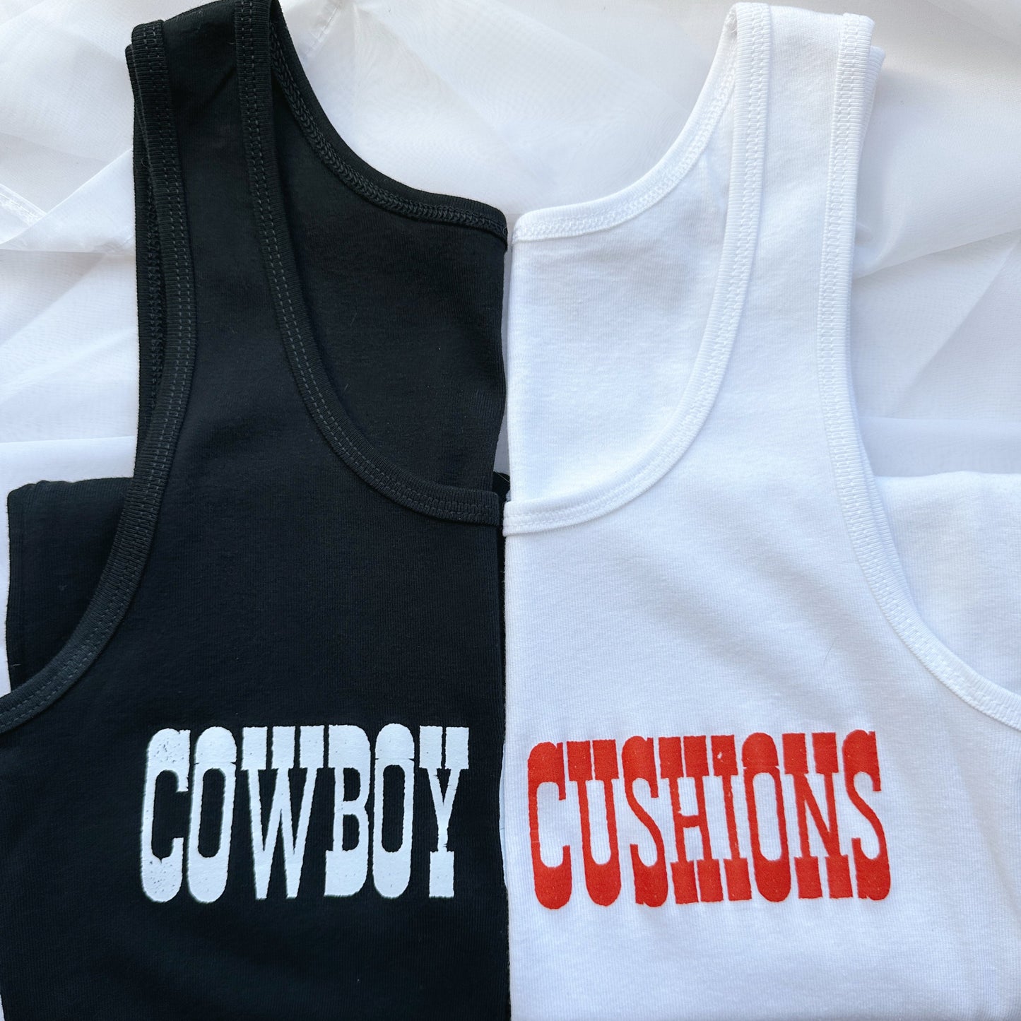 COWBOY CUSHIONS TANK