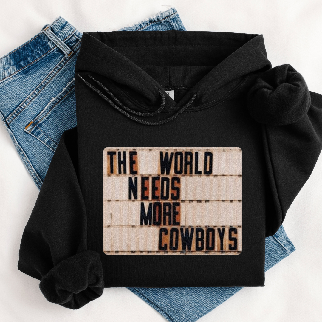 MORE COWBOYS HOODIE