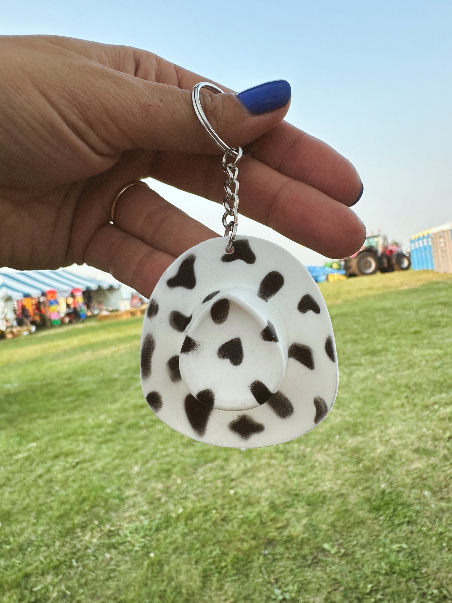 Cowboy keychain