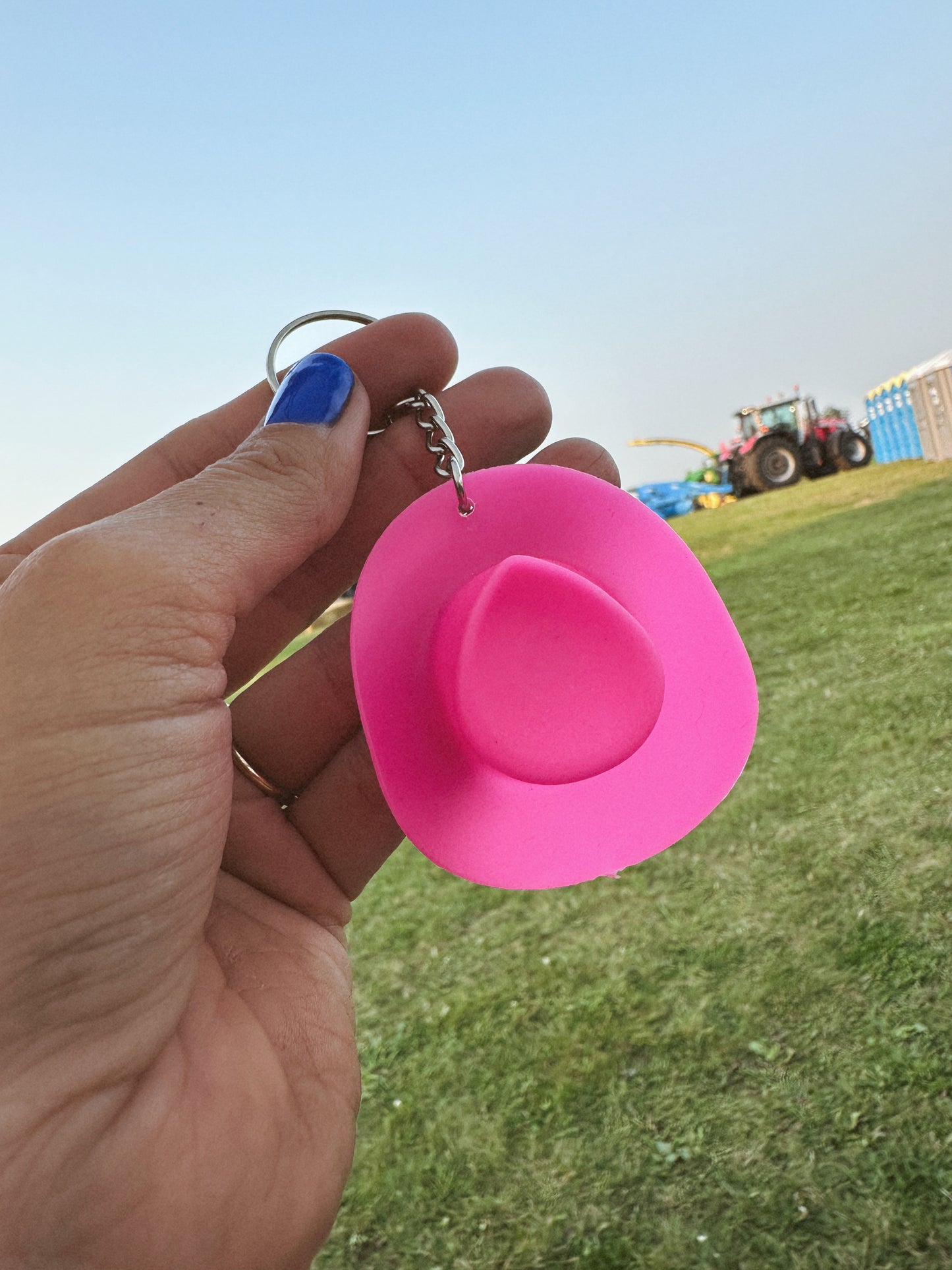 Cowboy keychain