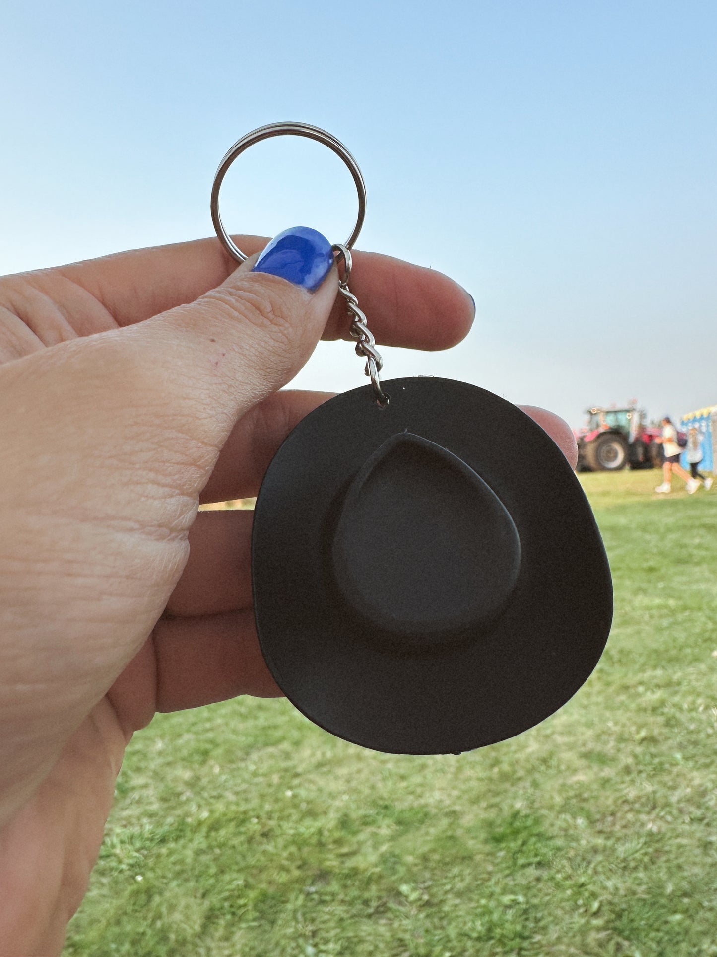 Cowboy keychain