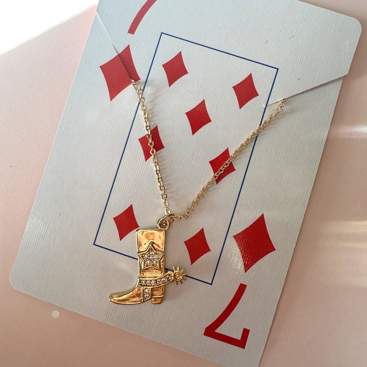 RHINESTONE COWGIRL NECKLACE