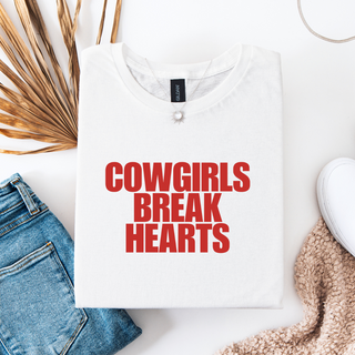 COWGIRLS BREAK HEARTS TSHIRT
