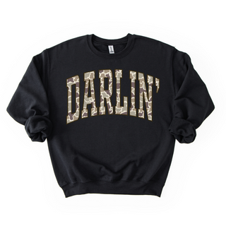 CAMO DARLIN CREWNECK