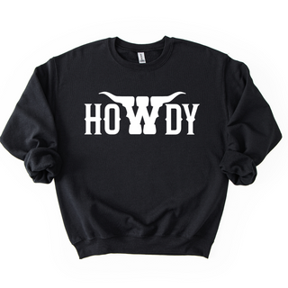 LONGHORN HOWDY CREWNECK