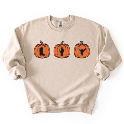PUMPKIN TRIO CREWNECK