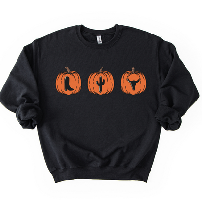 PUMPKIN TRIO CREWNECK