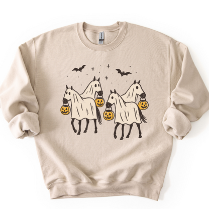 SPOOKY HORSES CREWNECK