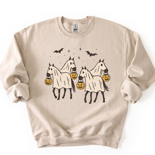SPOOKY HORSES CREWNECK