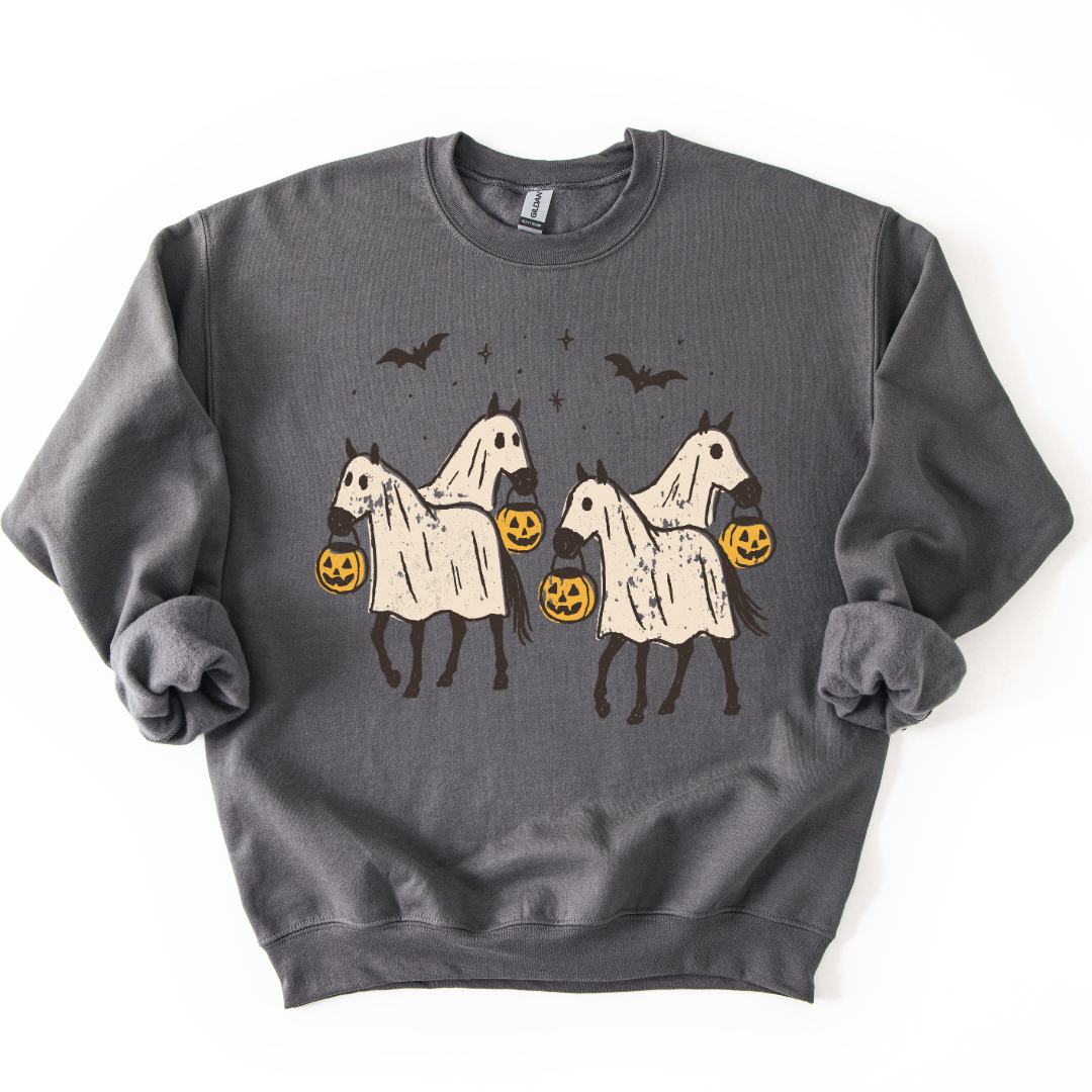 SPOOKY HORSES CREWNECK