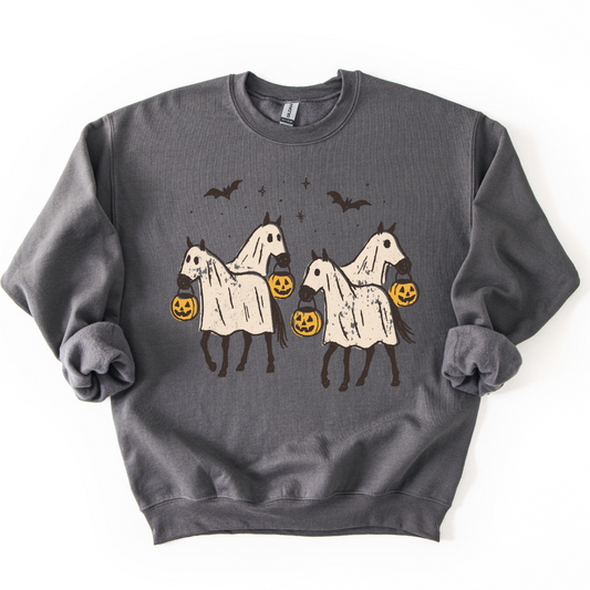 SPOOKY HORSES CREWNECK