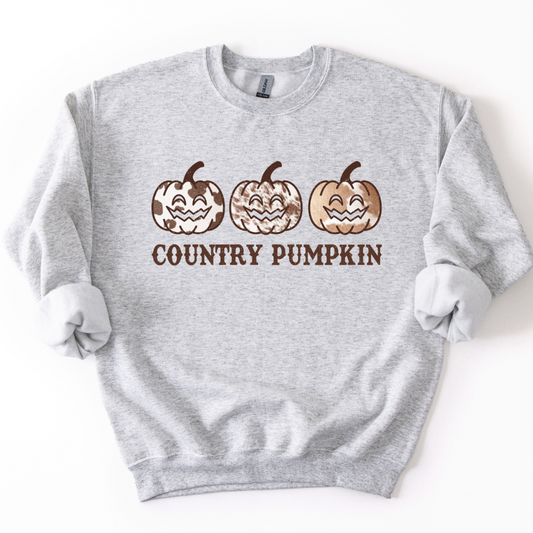 COUNTRY PUMPKIN CREWNECK