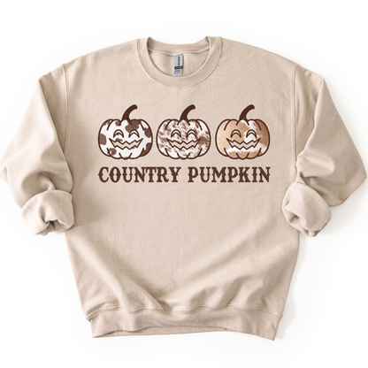 COUNTRY PUMPKIN CREWNECK