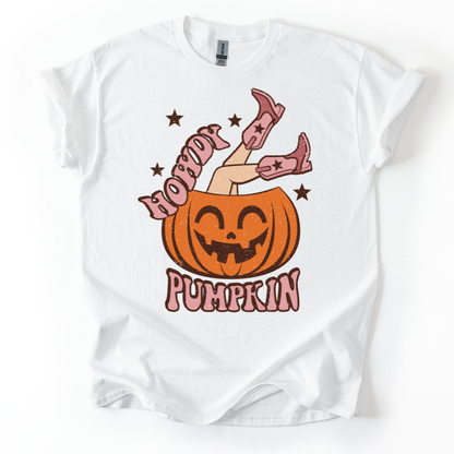 HOWDY PUMPKIN TSHIRT
