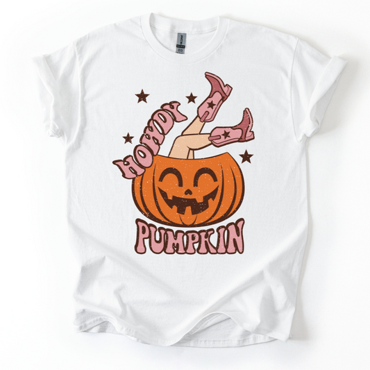 HOWDY PUMPKIN TSHIRT