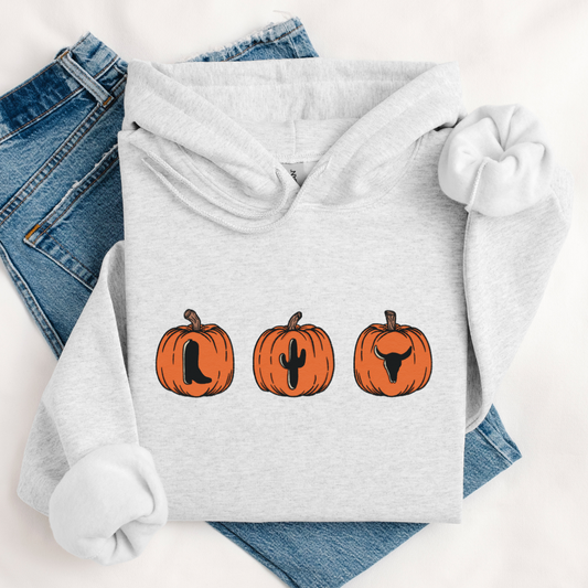 PUMPKIN TRIO HOODIE
