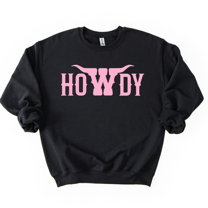 LONGHORN HOWDY CREWNECK