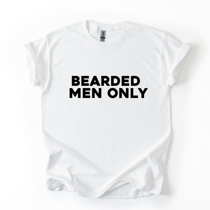 BEARDED MEN ONLY TSHIRT