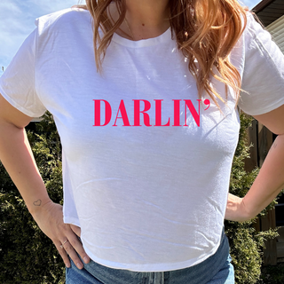 DARLIN CROP TEE