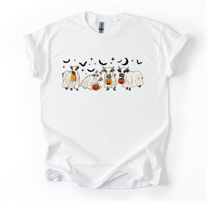 HALLOWEEN COWS TSHIRT
