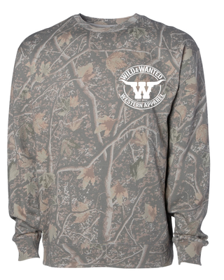 THE BRAND CAMO CREWNECK