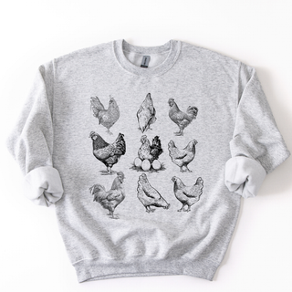 VINTAGE CHICKEN CREWNECK