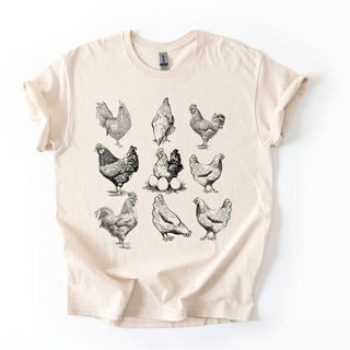 VINTAGE CHICKEN TSHIRT