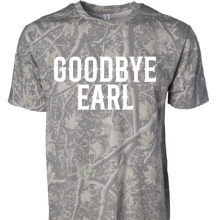 GOODBYE EARL CAMO TSHIRT
