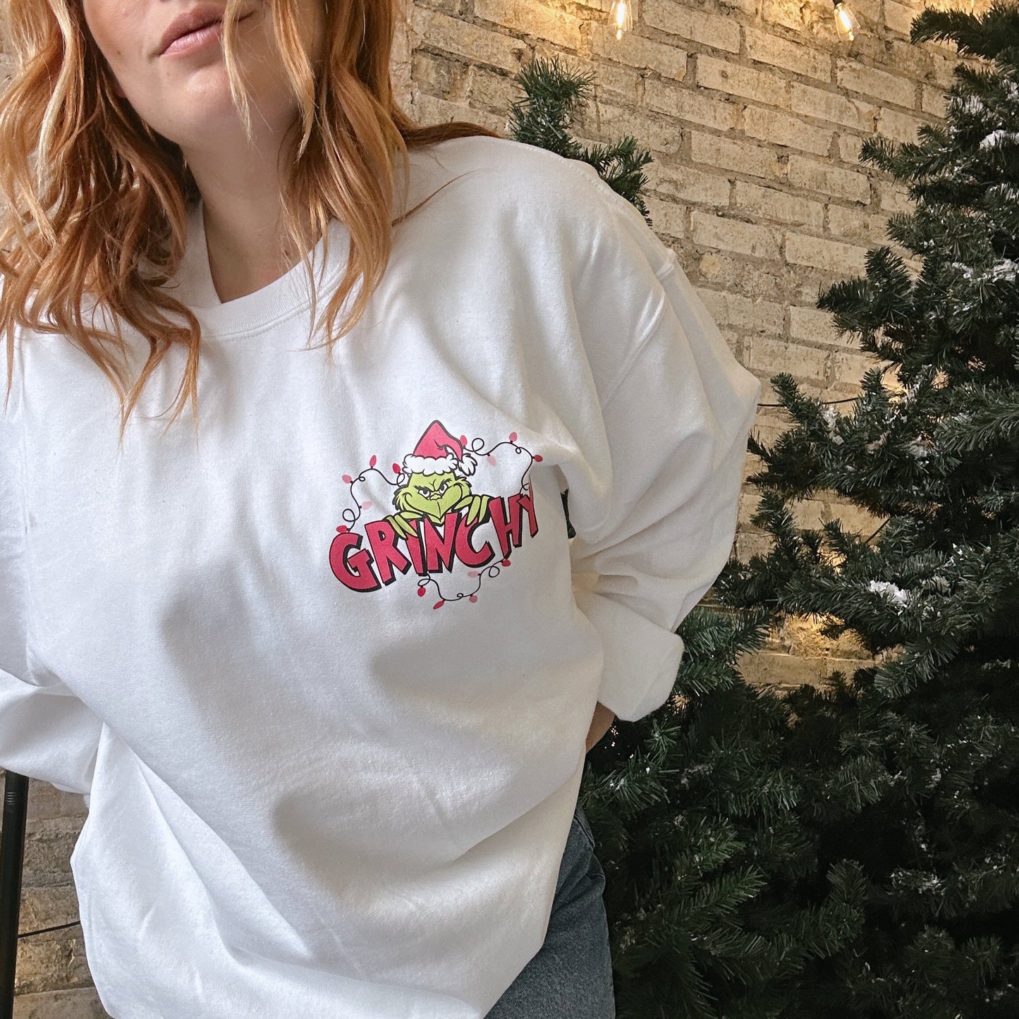 GRINCHY CREWNECK