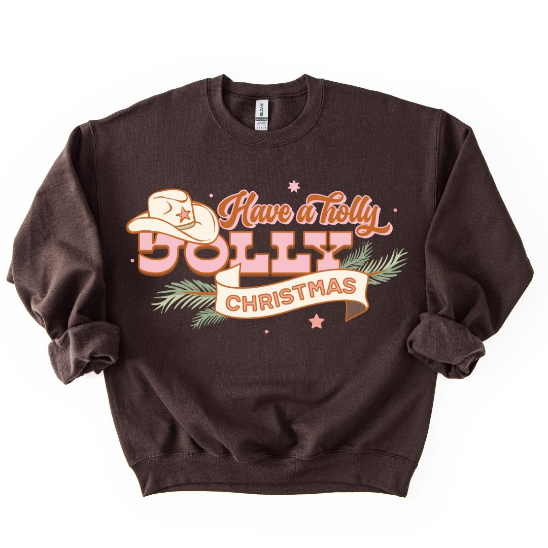 HOLLY DOLLY CHRISTMAS CREWNECK