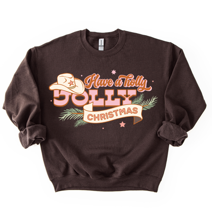 HOLLY DOLLY CHRISTMAS CREWNECK