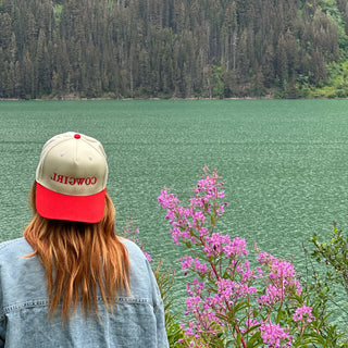 REVERSE COWGIRL TRUCKER HAT