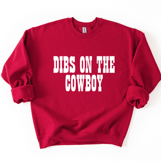 DIBS ON THE COWBOY CREWNECK