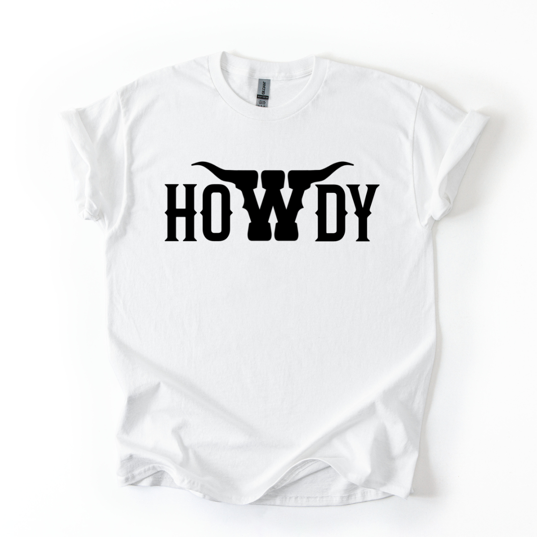 LONGHORN HOWDY TSHIRT