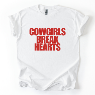 COWGIRLS BREAK HEARTS TSHIRT