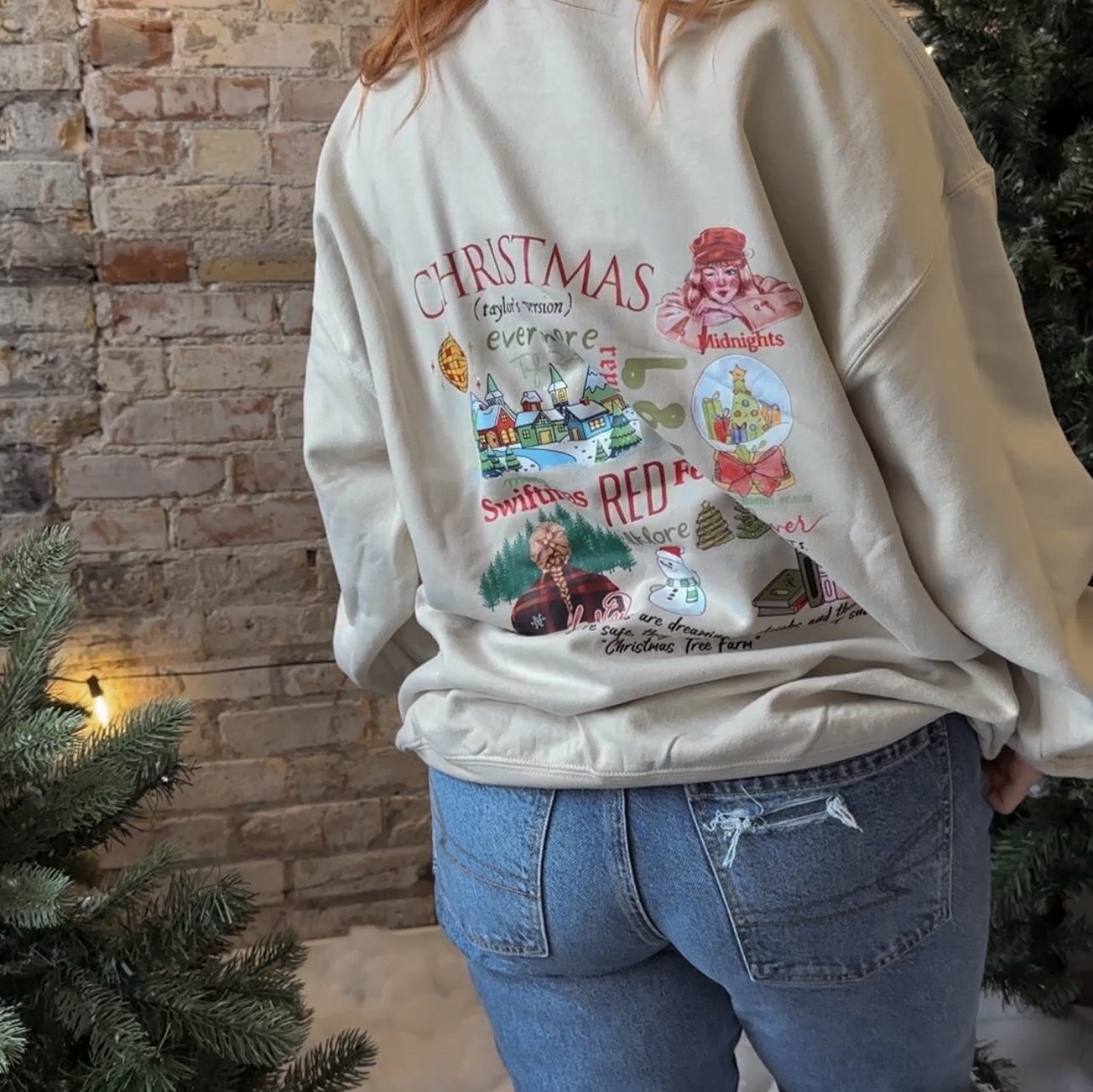 SWIFTIE CHRISTMAS CREWNECK