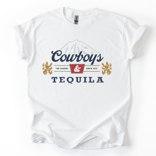 COWBOYS & TEQUILA TSHIRT