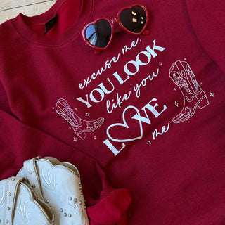 EXCUSE ME CREWNECK