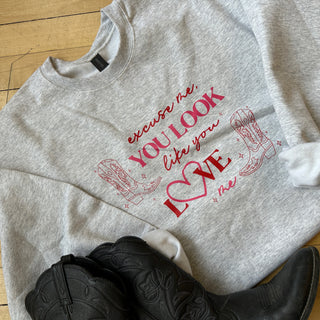 EXCUSE ME CREWNECK