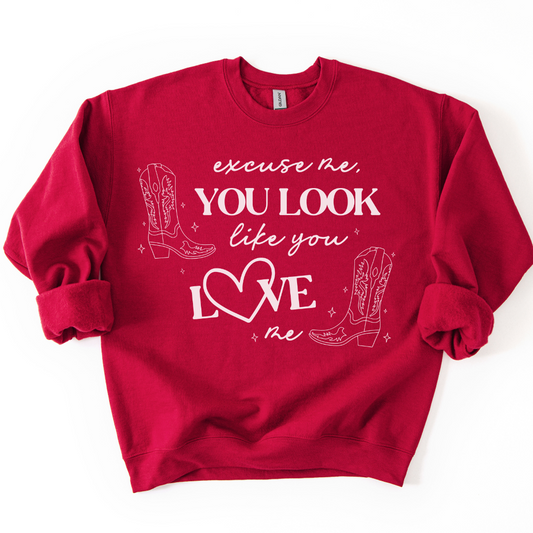 EXCUSE ME CREWNECK