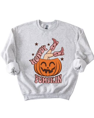 PUMPKIN COWGIRL CREWNECK