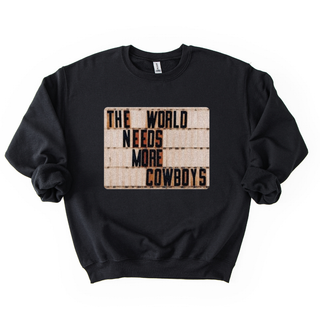 MORE COWBOYS CREWNECK