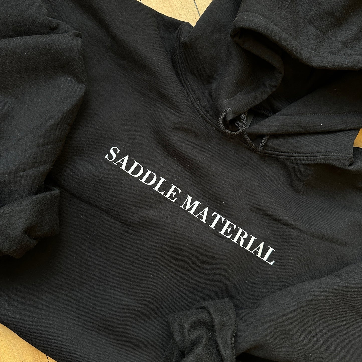 SADDLE MATERIAL HOODIE