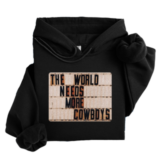 MORE COWBOYS HOODIE