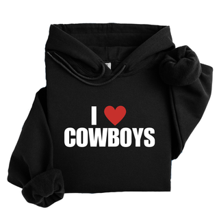 I ❤️ COWBOYS HOODIE