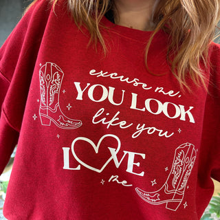 EXCUSE ME CREWNECK